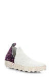 Asportuguesas By Fly London City Sneaker In 086 White Rainraw Felt