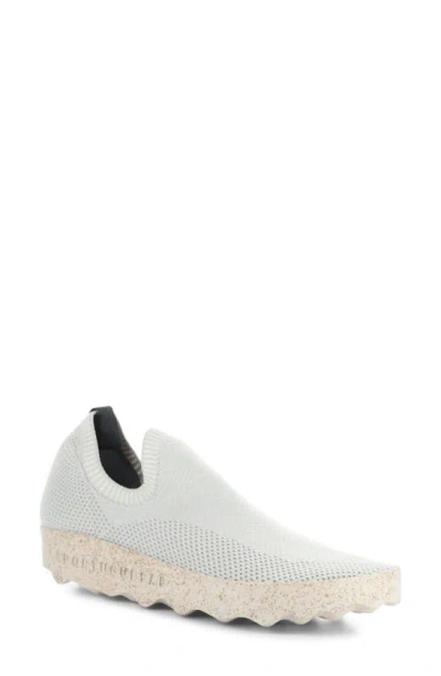 Asportuguesas By Fly London Clip Slip-on Sneaker In White