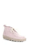 Asportuguesas By Fly London Cody Wool Chukka Boot In 002 Marble Pink Tweed/ Felt