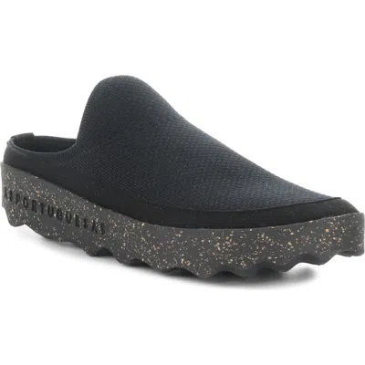 Asportuguesas By Fly London Cove Clog In Black