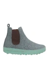 Asportuguesas Woman Ankle Boots Slate Blue Size 11 Textile Fibers