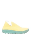 Asportuguesas Woman Sneakers Pastel Yellow Size 9 Textile Fibers
