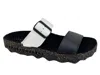 Asportuguesas By Fly London Coly Platform Slide Sandal In Black