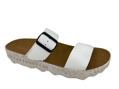 ASPORTUGUESAS WOMEN'S COLY SANDAL IN WHITE