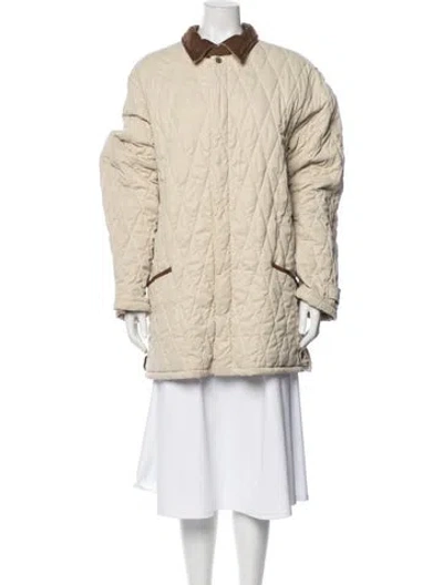 Pre-owned Asprey Coat In Neutrals