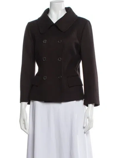 Pre-owned Asprey Wool Evening Jacket In Gray