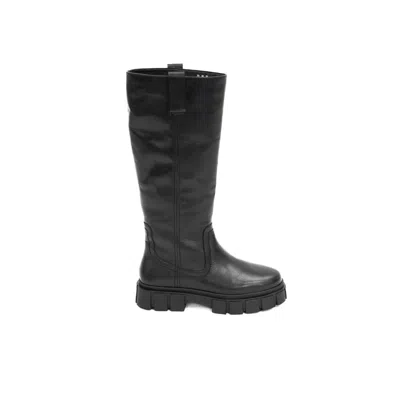 Asra Women's Kiky Black Pull On Boot