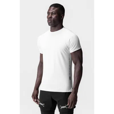 Asrv 3d Lite 2.0 Lycra Otwr Fitted Tee In White