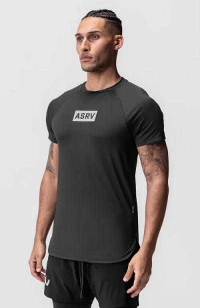 Asrv Aerosilver Established Tee In Black