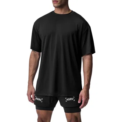 Asrv Aerosilver® Oversize Tee In Black