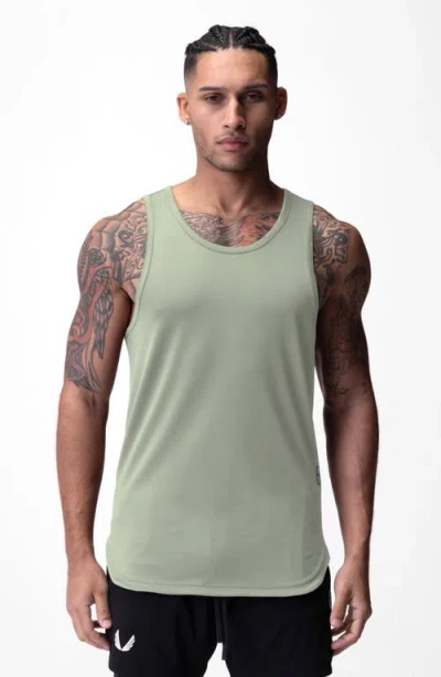 Asrv Aerosilver Tank Top In Green