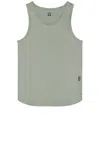 Asrv Aerosilver Tank Top In Sage