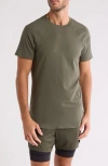 Asrv Established T-shirt In Olive