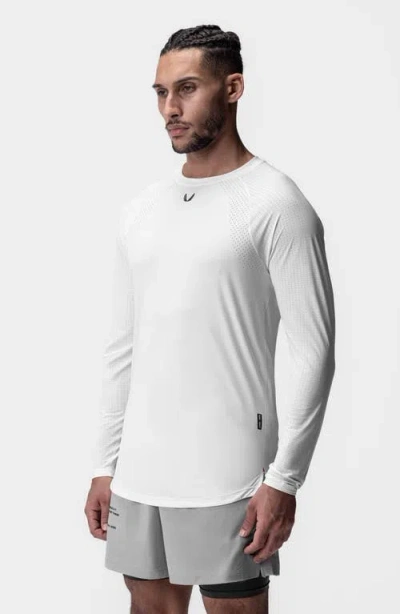 Asrv Laser Vent Established Long Sleeve Shirt In White