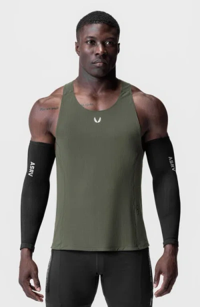 Asrv Laser Vent Singlet Tank In Green