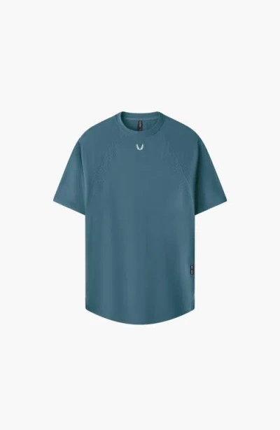 Asrv Laser-vent Established Tee In Blue