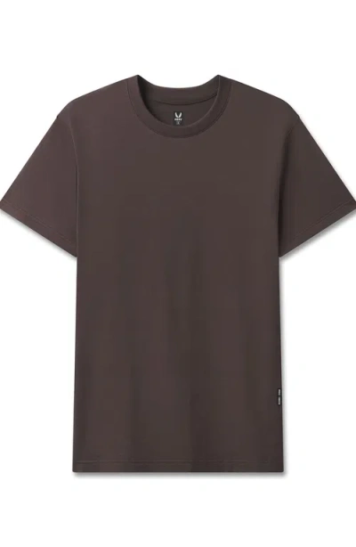 Asrv Supima Essential Tee In Brown