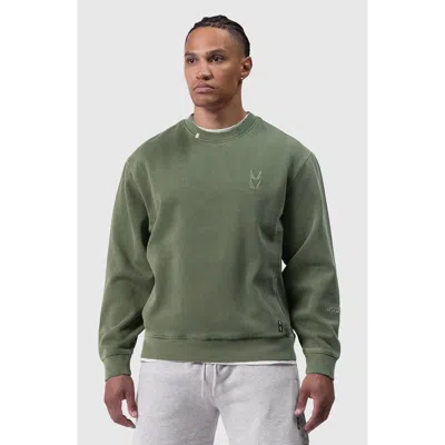 Asrv Tech Essential Distressed Crewneck In Multi