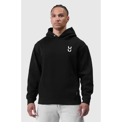Asrv Tech Essential Distressed Hoodie In Black