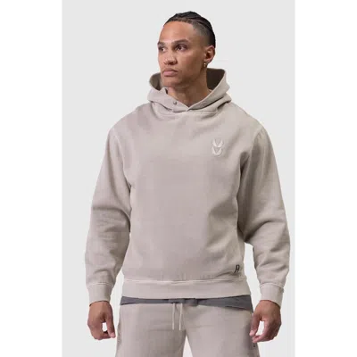 Asrv Tech Essential Distressed Hoodie In Gray