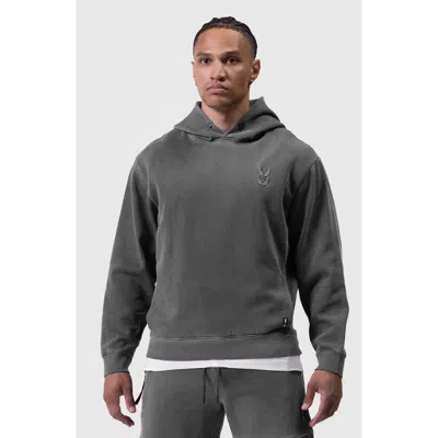 Asrv Tech Essential Distressed Hoodie In Gray