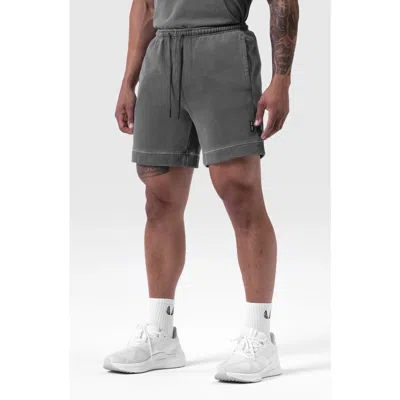 Asrv Tech Essential Sweat Shorts In Gray