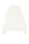 Asrv Tech Terry Hoodie In Ivory Cream