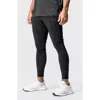 Asrv Tetra-lite Hybrid Joggers In Black/black