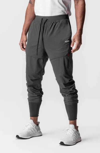 Asrv Tetra-lite™ Water Repellent High Rib Joggers In Grey