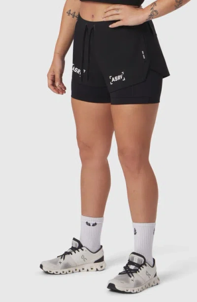 Asrv Tetra-lite Liner Short In Black