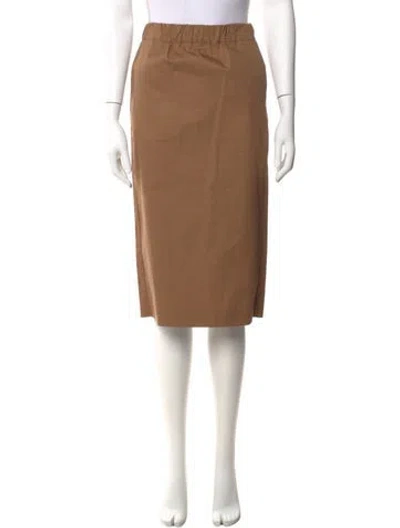 Pre-owned Assembly Knee-length Skirt In Neutral