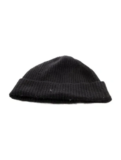 Pre-owned Assembly Knit Beanie In Black