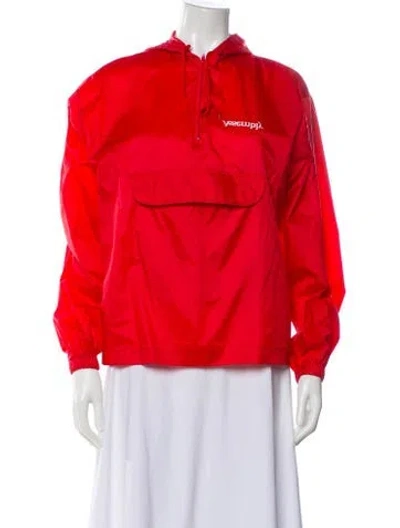 Pre-owned Assembly Nylon Jacket In Red