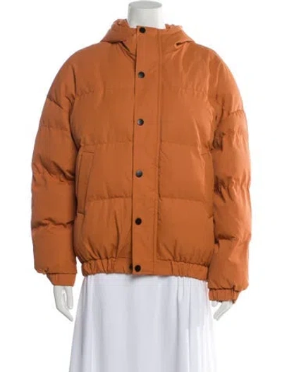 Pre-owned Assembly Utility Jacket In Orange