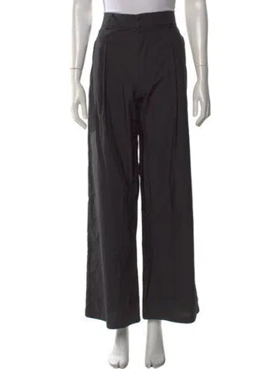 Pre-owned Assembly Wide Leg Pants In Black