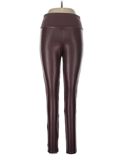 Pre-owned Assets Active Pants In Burgundy