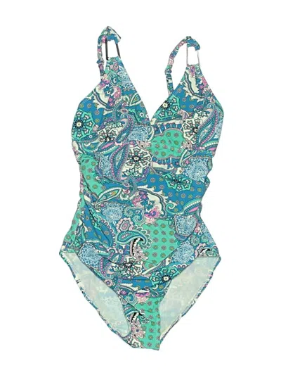 Pre-owned Assets One Piece Swimsuit In Blue