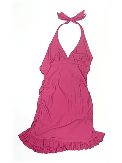 Pre-owned Assets Swimsuit Cover Up In Pink