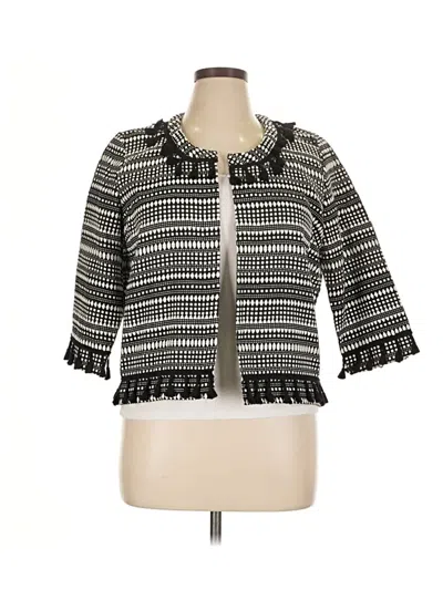 Pre-owned Assorted Brands 3/4 Sleeve Blouse In Black