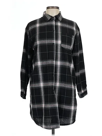 Pre-owned Assorted Brands 3/4 Sleeve Blouse In Black