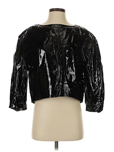 Pre-owned Assorted Brands 3/4 Sleeve Blouse In Black