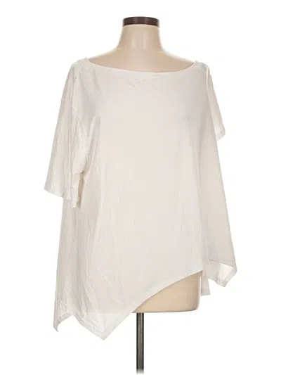 Pre-owned Assorted Brands 3/4 Sleeve Blouse In Ivory