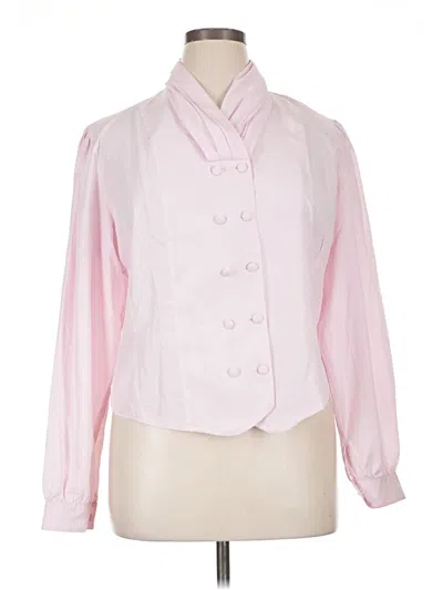 Pre-owned Assorted Brands 3/4 Sleeve Blouse In Pink