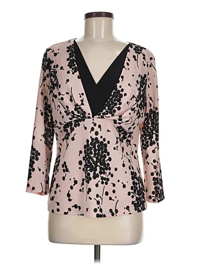 Pre-owned Assorted Brands 3/4 Sleeve Blouse In Pink