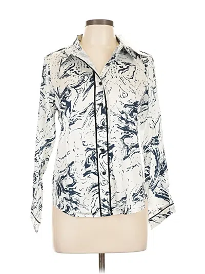 Assorted Brands 3/4 Sleeve Blouse In White