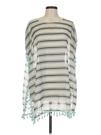 Pre-owned Assorted Brands 3/4 Sleeve Blouse In White
