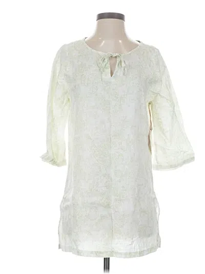 Assorted Brands 3/4 Sleeve Blouse In White