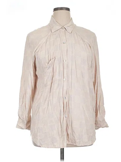 Pre-owned Assorted Brands 3/4 Sleeve Blouse In White