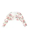 Assorted Brands 3/4 Sleeve Blouse In White
