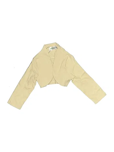 Assorted Brands Kids' 3/4 Sleeve Blouse In Yellow